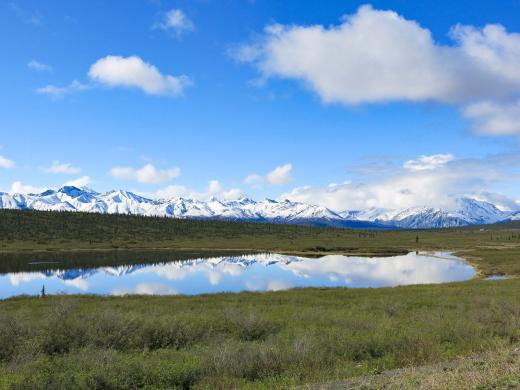 Berge und See