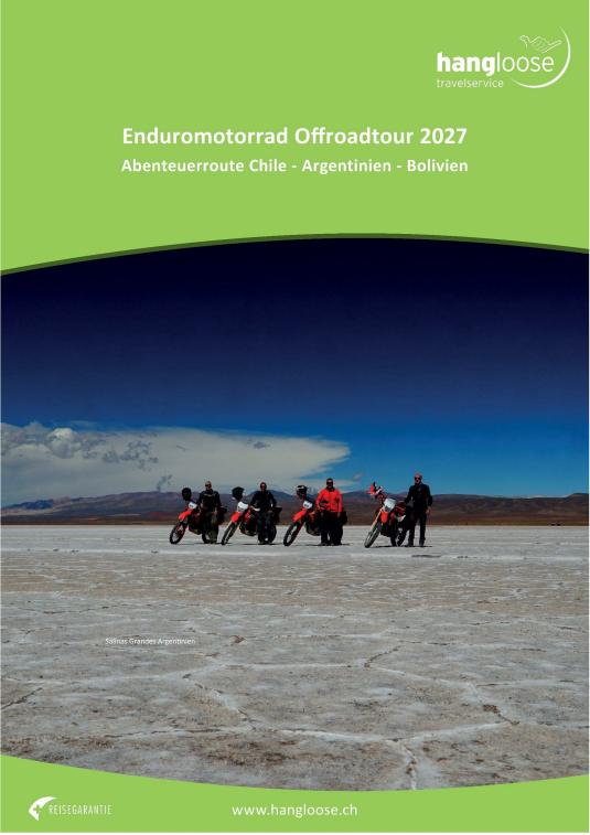 Enduro Motorradtour Anden 2027